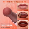 Lip liner pen: Waterproof, sweat-proof, matte, long-lasting and smooth pencil pen full image